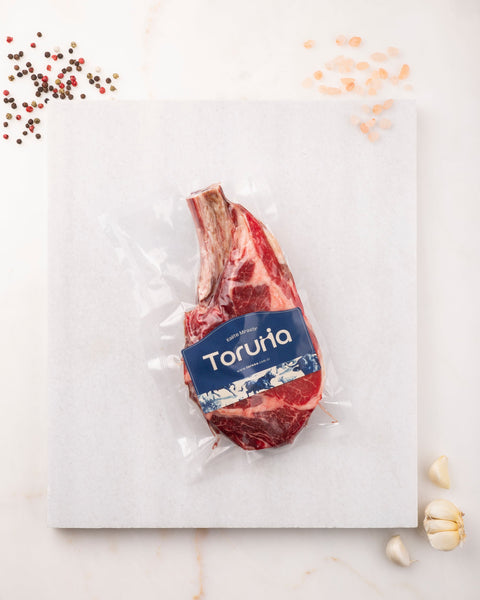 vakumlanmış bir paket içerisinde steak