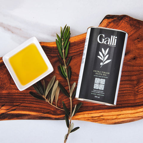 Soğuk Sıkım Natürel Sızma Zeytinyağı – Erken Hasat 500 ml Teneke